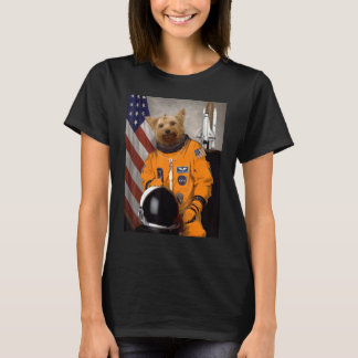 Camiseta Yorkshire Terrier Yorkie Astronauta orgulhoso Patr