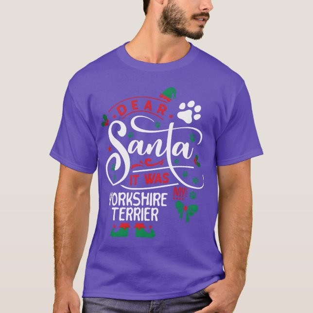 Camiseta Yorkshireerrier Cachorro Cachorro Cachorro Cachorr (Frente)