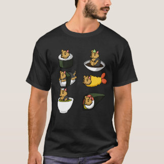 Camiseta Yorkshireerrier Japanese Food boy