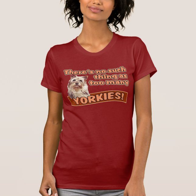 CAMISETA YORKSHIRES TERRIER (Frente)
