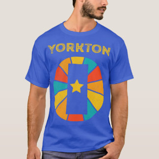 Camiseta Yorkton Saskatchewan Canada Vintage Distressou Sou