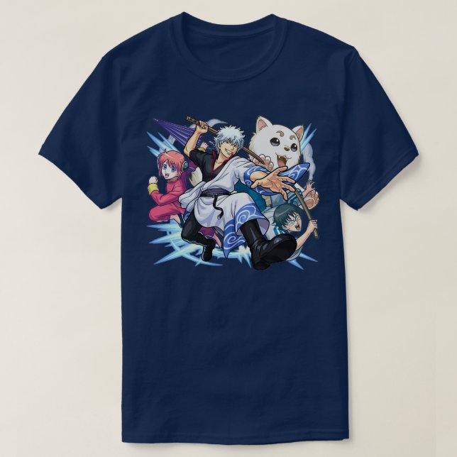 Camiseta Yorozuya Gintama (Frente do Design)