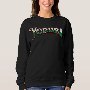 Camiseta YORUBA Nigerian Cultura Vintage Grande Distúrbio L