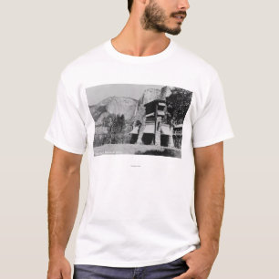 Camiseta Yosemite, CA - o alojamento e o vale de Ahwahnee