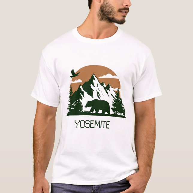 Camiseta Yosemite - Califórnia (Frente)