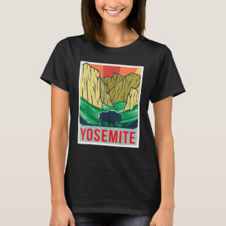 Camiseta Yosemite Califórnia Lembrança Parque Nacional Cami