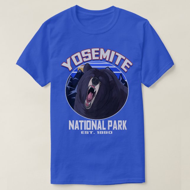Camiseta Yosemite National Park Bear Premium (Frente do Design)