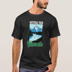 Camiseta Yosemite National Park California Vintage retro ru