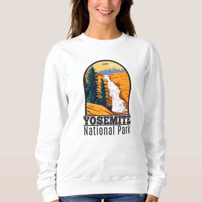 Camiseta Yosemite National Park Chilnualna Falls California (Frente)