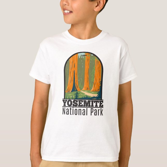 Camiseta Yosemite National Park Mariposa Grove California T (Frente)