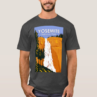 Camiseta Yosemite National Park Nevada Falls California Vin