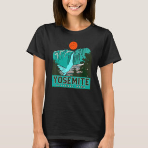 Camiseta Yosemite National Park Valley WPA Style Vintage