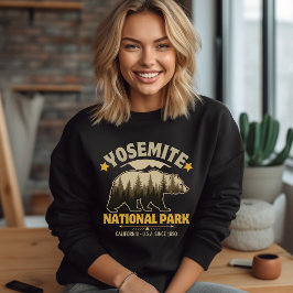 Camiseta Yosemite National Park Vintage Bear