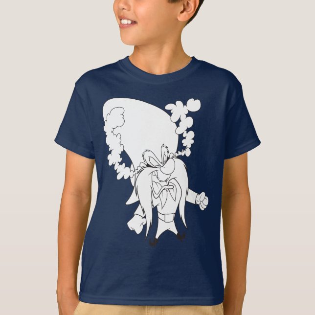 Camiseta Yosemite Sam está fumando (Frente)