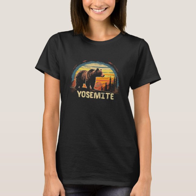 Camiseta Yosemite - US National Park Vintage (Frente)