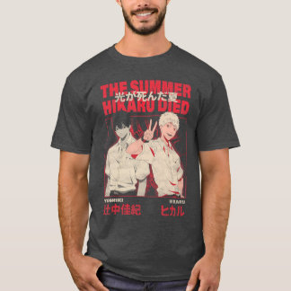 Camiseta Yoshiki and Hikaru Kanji Anime