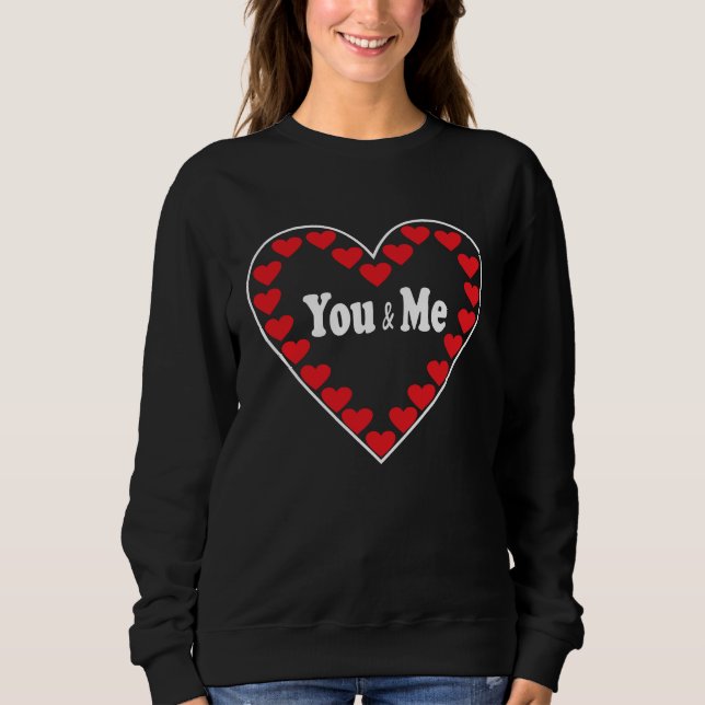 Camiseta You and Me Valentine's Day for a couple of groomsm (Frente)