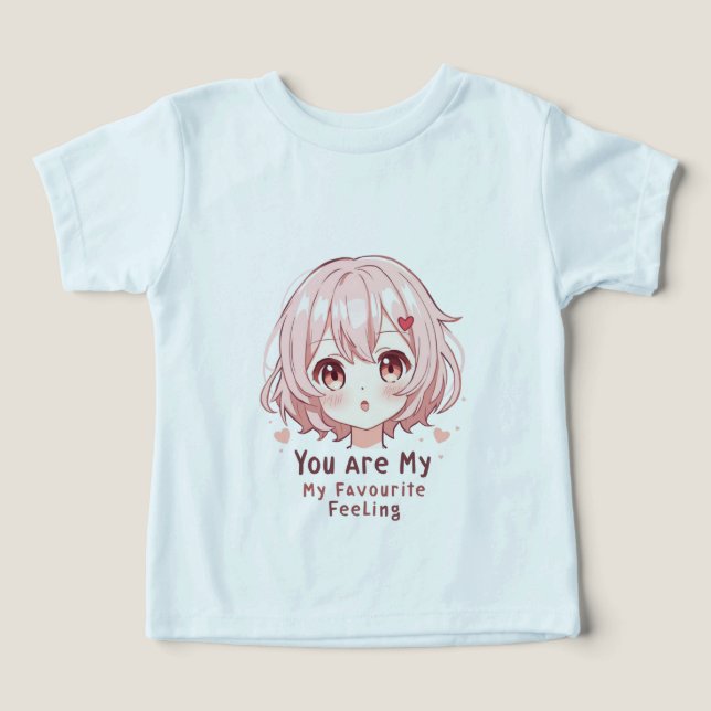 Camiseta You Are My Favourite Feeling (Design frontal)