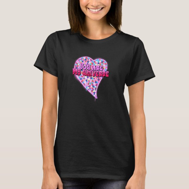 Camiseta You Are My Heart Graphic Design for Valentine's Da (Frente)