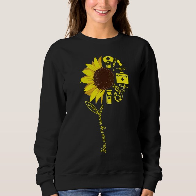 Camiseta You Are My Sunshine Nurse Sunflower Nurse Practiti (Frente)
