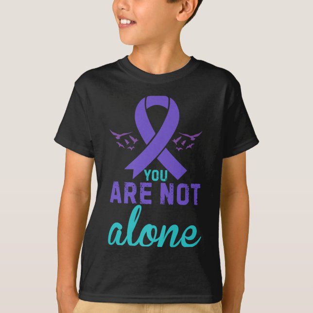 Camiseta You Are Not Alone Premium  (Frente)