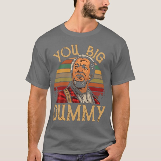 Camiseta You Big Dummy vintage girl (Frente)