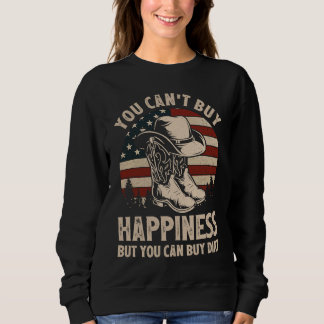 Camiseta You Can't Buy Happiness But You Can Buy Dirt Cowgi