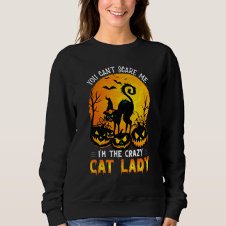 Camiseta You Can't Scare Me I'm The Crazy Cat Lady Witch