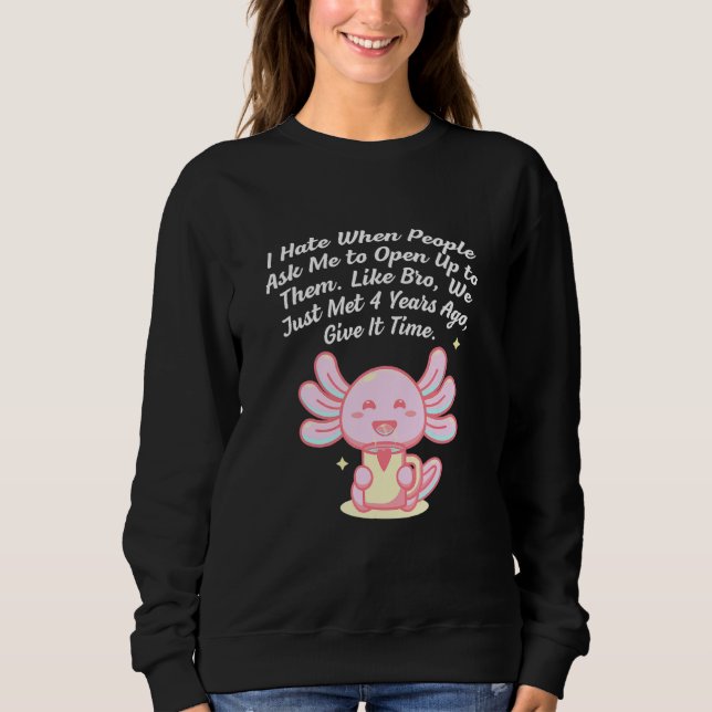 Camiseta You Cant Tell Me to Open Up Introvert Funny Antiso (Frente)