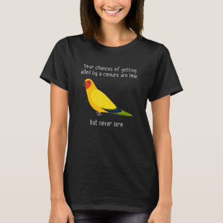 Camiseta You Chances Of Getting Killed By Apparel  Bird
