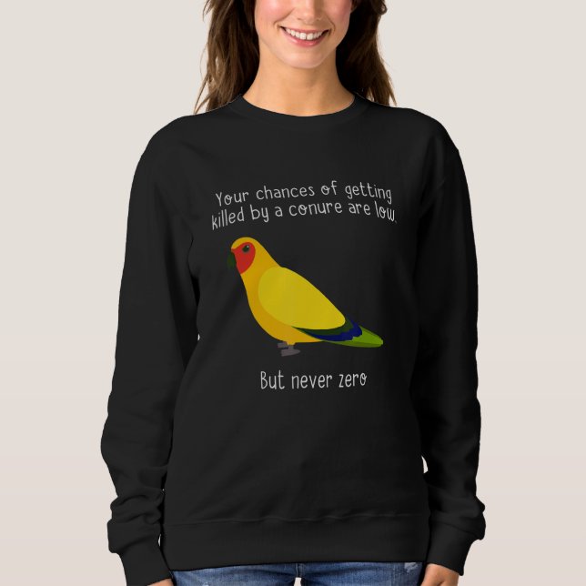 Camiseta You Chances Of Getting Killed By Apparel  Bird (Frente)