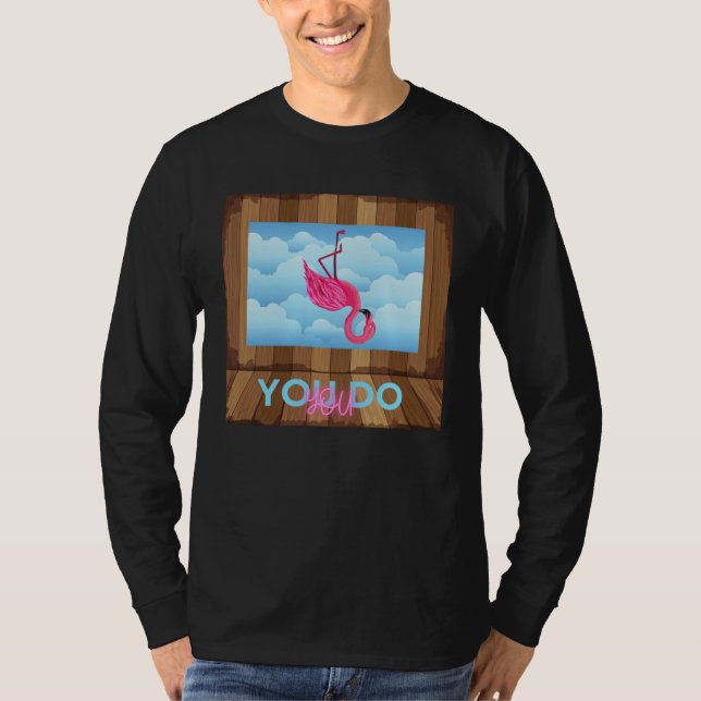 Camiseta You do You Upside Down Flamingo (Frente)