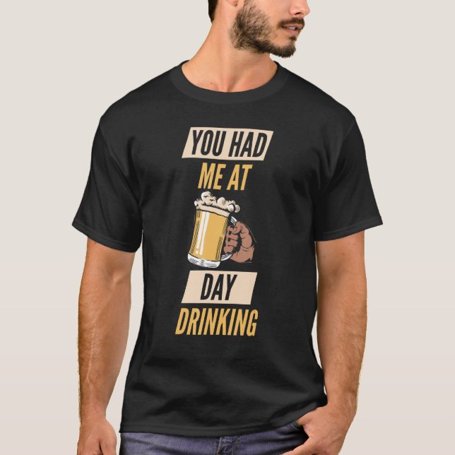 Camiseta You Had Me At Day Drinking Retro Beach Cruise 4 (Frente)