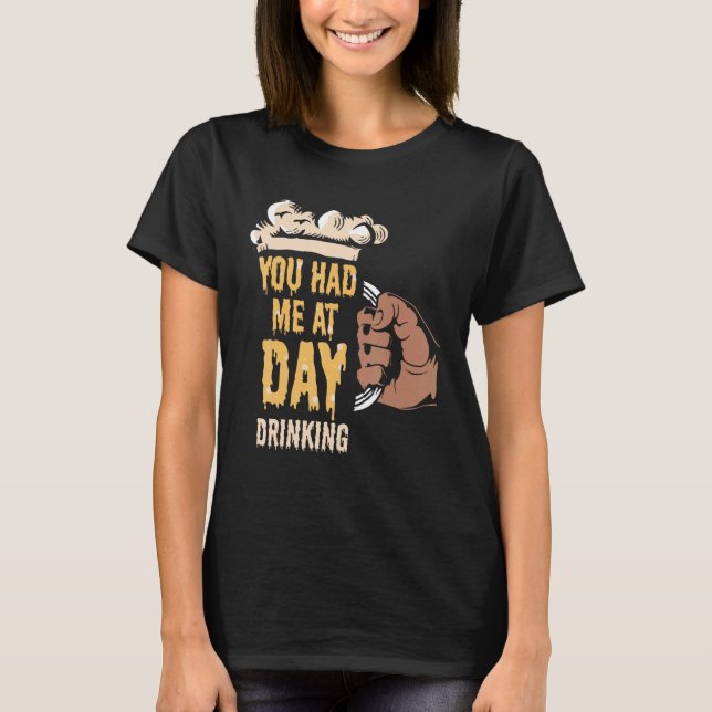 Camiseta You Had Me At Day Drinking Retro Beach Cruise 7 (Frente)