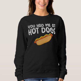 Camiseta You Had Me At Hot Dogs Themed Quoted Unisex Appare