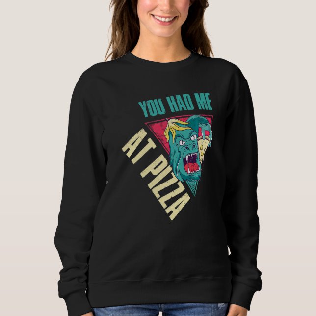 Camiseta You Had Me At Pizza (Frente)