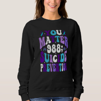 Camiseta You Matter 988 Suicide Prevention Awareness Ribbon