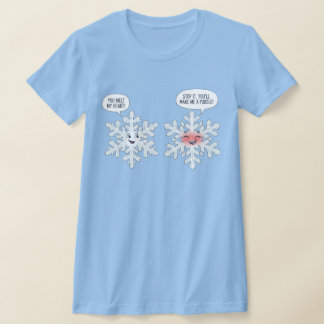 Camiseta You Melt My Heart Snowflakes