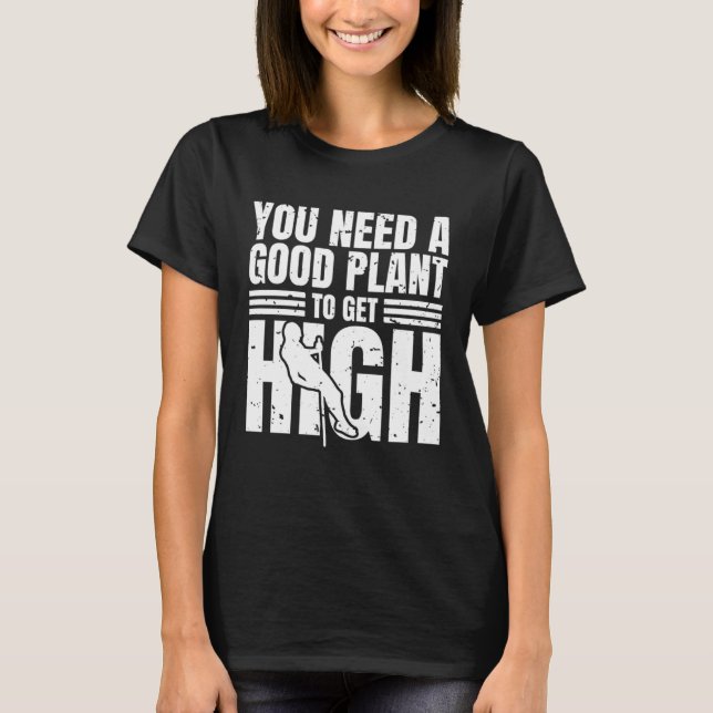 Camiseta You Need A Good Plan To Get High Pole Vault Athlet (Frente)