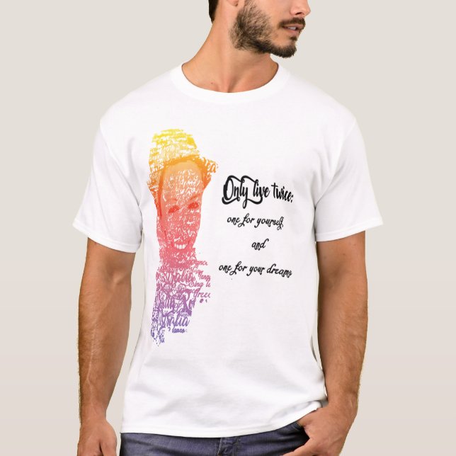 Camiseta you only live twice (Frente)