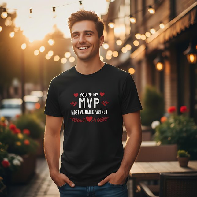 Camiseta You’re My MVP Most Valuable Partner Funny Love (Criador carregado)