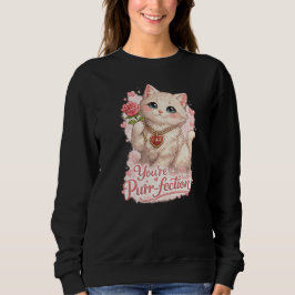 Camiseta You’re My Purr-fection Valentine Cat Shirt – Cute 