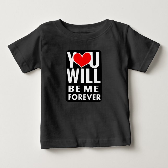 Camiseta you will be me forever (Frente)