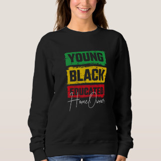 Camiseta Young Black Educated Homeowner Housewarming Party