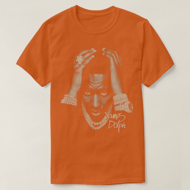 Camiseta Young Dolph (Frente do Design)