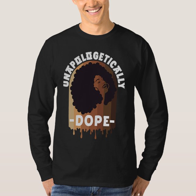 Camiseta Young ed and black Black History History Black You (Frente)