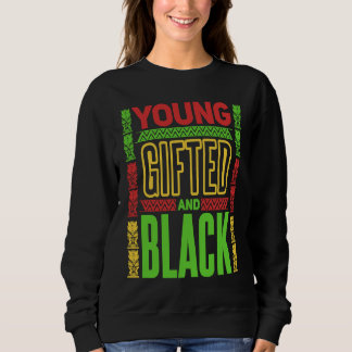 Camiseta Young  ed and Black Black History Month  1