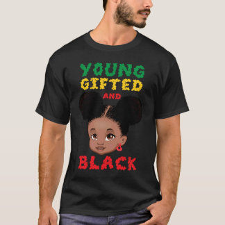 Camiseta Young ed And Black Toddler Black African Girl Kids