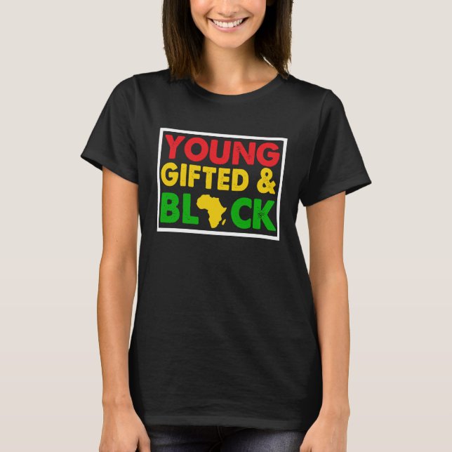 Camiseta Young ed & Black (Frente)