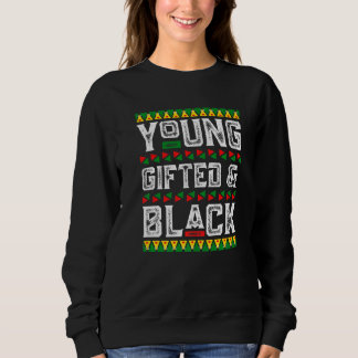 Camiseta Young Gifted & Black History African American BLM 